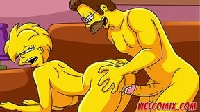 Hot anal&#x1F44C; action! Futuristic erotic doll! Simptoons Simpsons fetish!