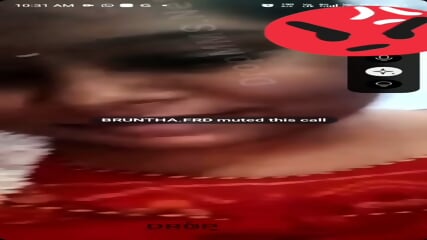 Tamil Chubby Girl Bruntha Big Boobs & Pussy Showing on Videocall