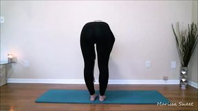 Yoga Instructor Marissa Sweet&#039;s Exposed Bellybutton And Feet