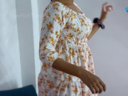 නැන්දගේ කෙලීගේ ටික් ටෝක් හෙළුව Sri Lankan Hot StepSis try to naked in TikTok live sex caught stepbro