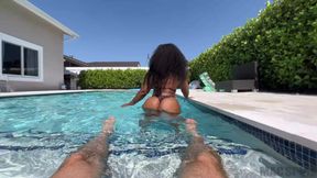 Ebony Thick Babe Charlotte Lavish Fucks Her Big Dick Neighbor