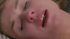 8585bet.com - Lovesome chick spreads tight cunt and loses virginity