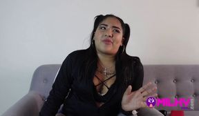 peruana es consolada con una buena cogida