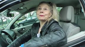 Granny Pisses Before Getting Fucked by a Big Black Cock