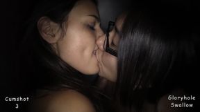 two hotties together a hot mess of sucking licking and fucking 2nd visit