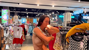Compilation: I get naked right in the middle of the shops