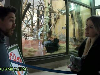 SEXY GOLDEN-HAIRED MELODY MARKS CHEATING TRIO in BOYFRIEND’S DAYBED– PERVERTED FAMILY 4K