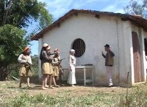 Amateur Mexican Libertines Threesome FFM Sex Outdoors