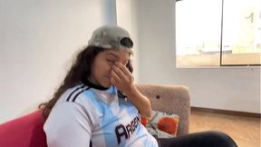 I beat my best friend in a video game competition and had to give her oral and anal sex to celebrate