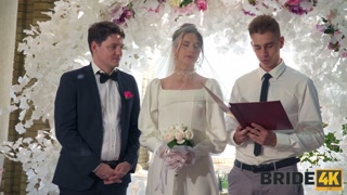 WEIRD WEDDING WITH A WHORE! BRIDE4K COMPILATION