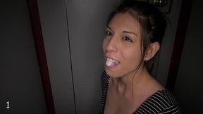 hot giggly latina messy blowjobs 1st visit