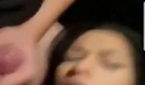 cristina ivone primeste sperma in gura