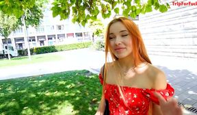 sexy russian redhead loves asian cock amwf pov interracial asian