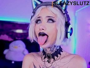 Emo E-Girl of the Dark Arts