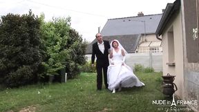 Hairy french mature bride gets her ass pounded and fist fucked