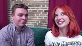 Gorgeous Young Wife Emma Korti Receives Anal&#x1F44C; Creampie