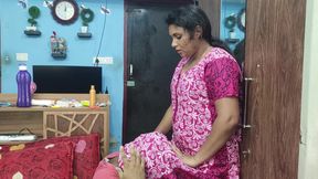 Malayali Desi Husband and Wife Hot Romantic Bedroom Sex in Nighty