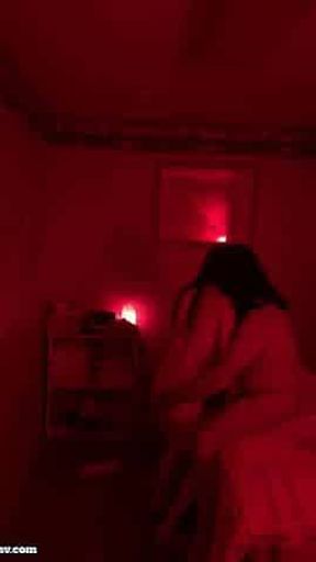 Sex with a massage room guest
