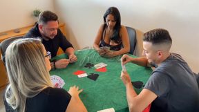 The card game ended up becoming a couple exchange.