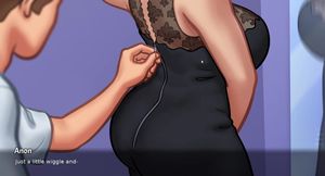 new step mom and step son  make amazing seen in summertime saga part 2