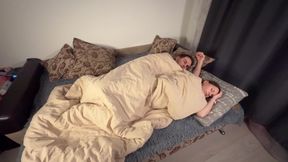 Stepson Shares Bed With Stepmom, Really Amateur