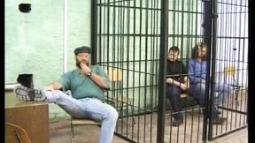 Crazy hot orgy in the prison!