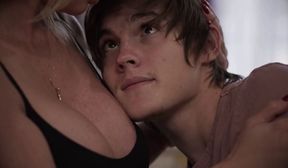 relaxing with my stepmother