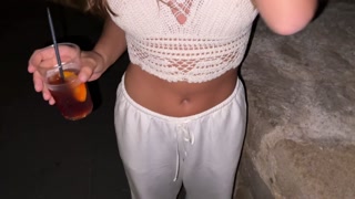 SPANISH TOURIST gets PICKED UP and FUCKED by an ITALIAN guy