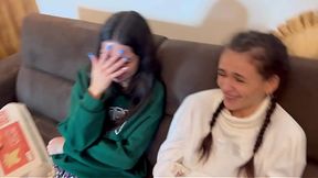 two beauties really want to be fucked well so they came to visit us