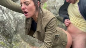 French Housewives Unleash Outdoor Passion in Steamy Threesome