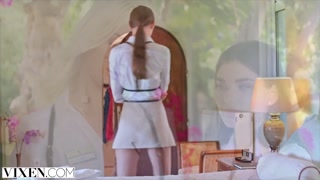 VIXEN Perfect models Sonya &amp; Lika have passionate threesome