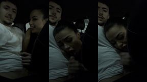 martina smeraldi get s a cumshot in mouth in a public parking